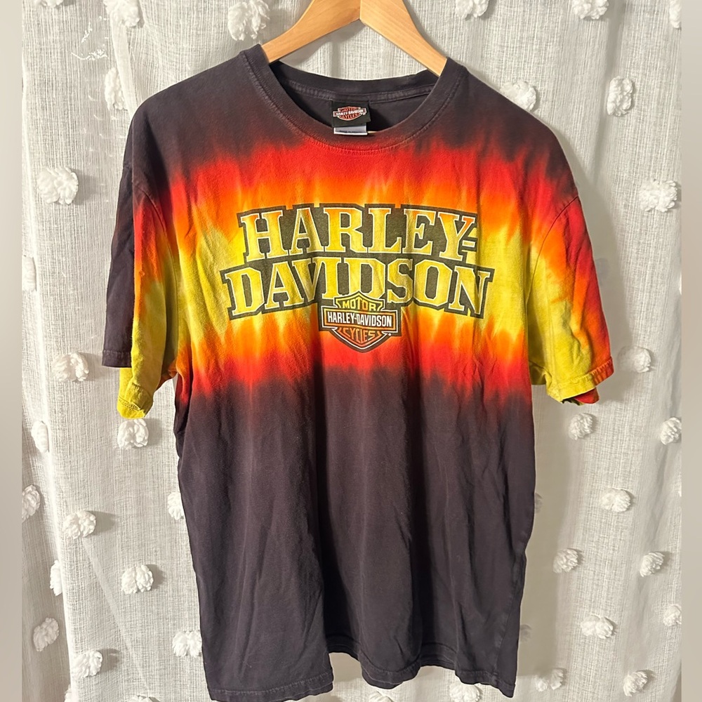 Harley Davidson Tye Dye tshirt